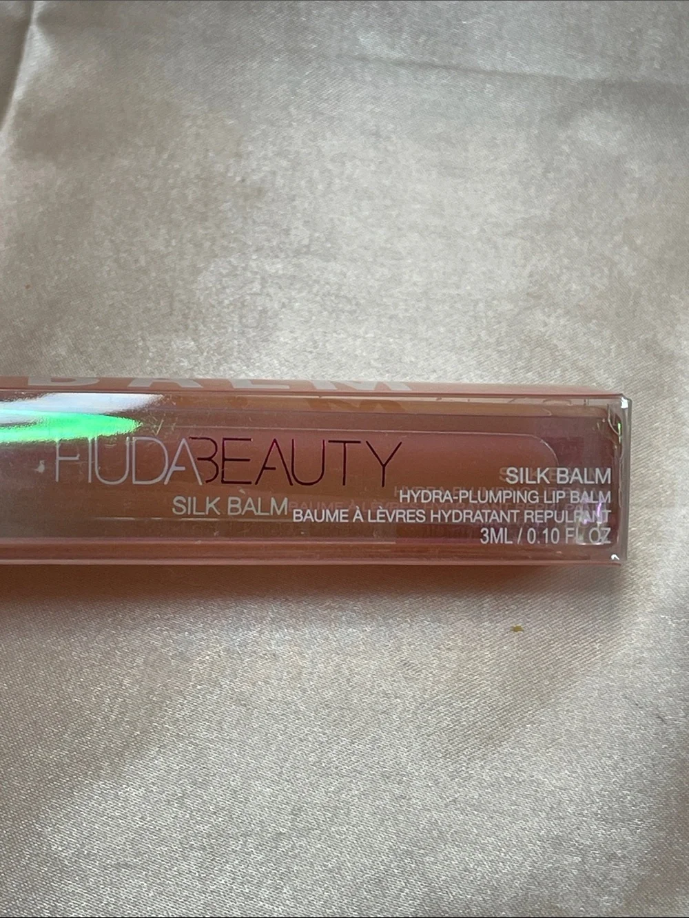 Huda Beauty Silk Balm Hydrating and Nourishing Lip Balm in Blush - NEW